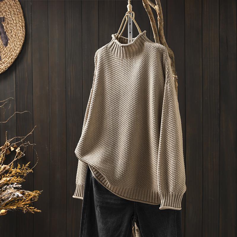 Lina™ | Pull à Col Montant