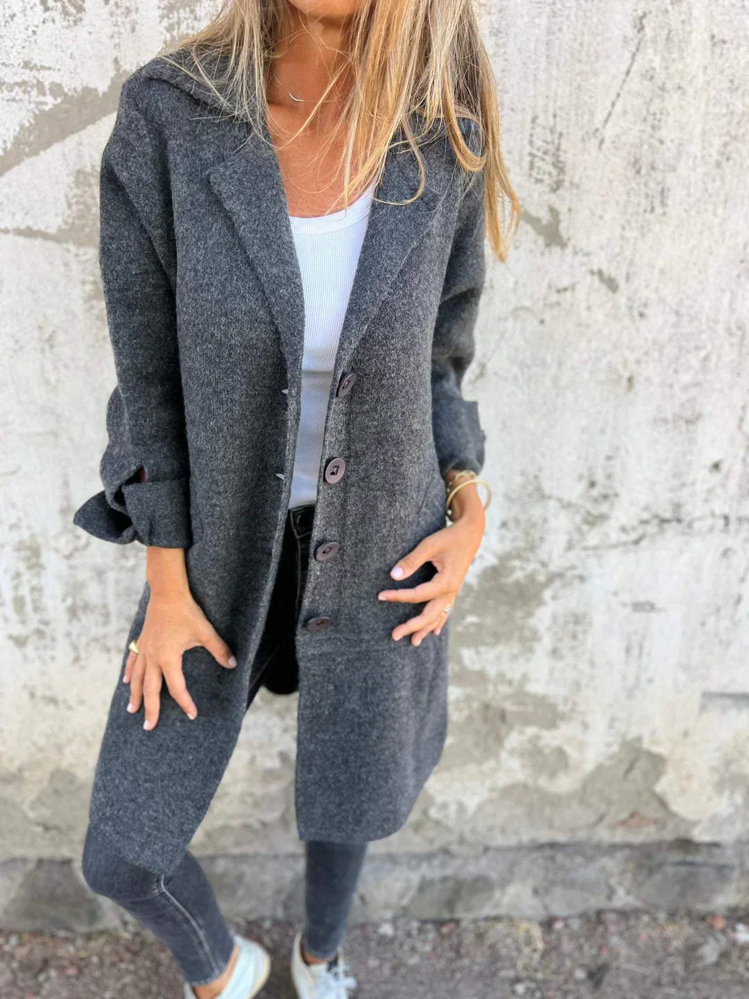 Charlotte™ | Manteau Long Élégant