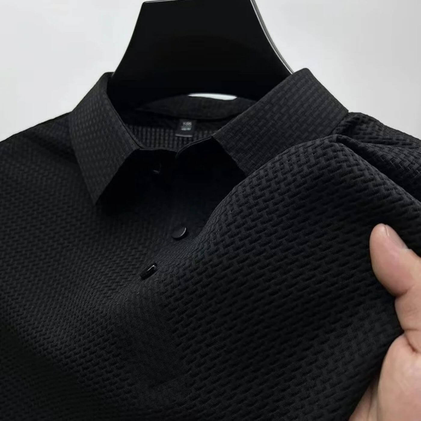 Carl™ | Polo Élégant en Maille Respirante