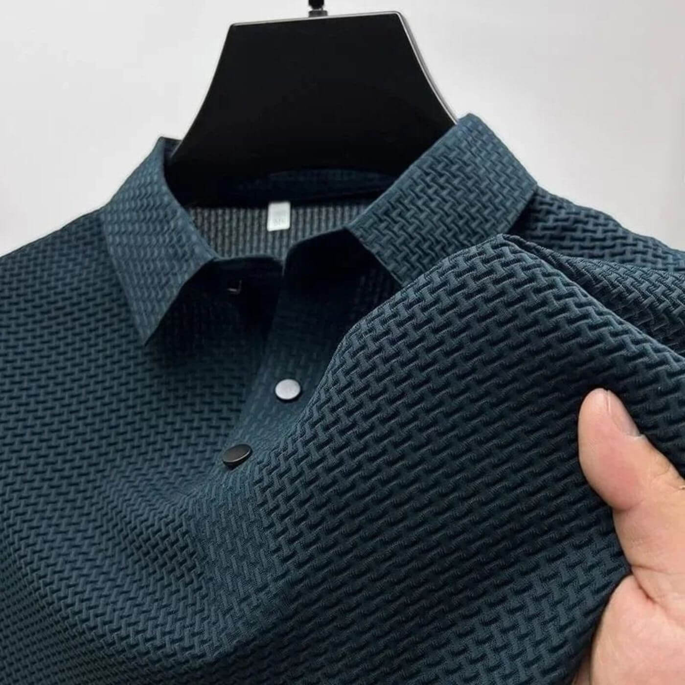 Carl™ | Polo Élégant en Maille Respirante