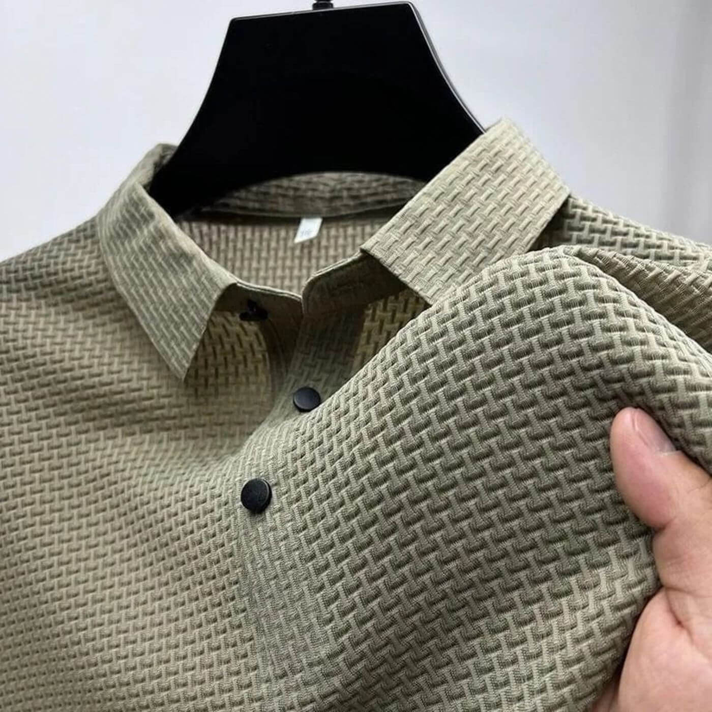 Carl™ | Polo Élégant en Maille Respirante