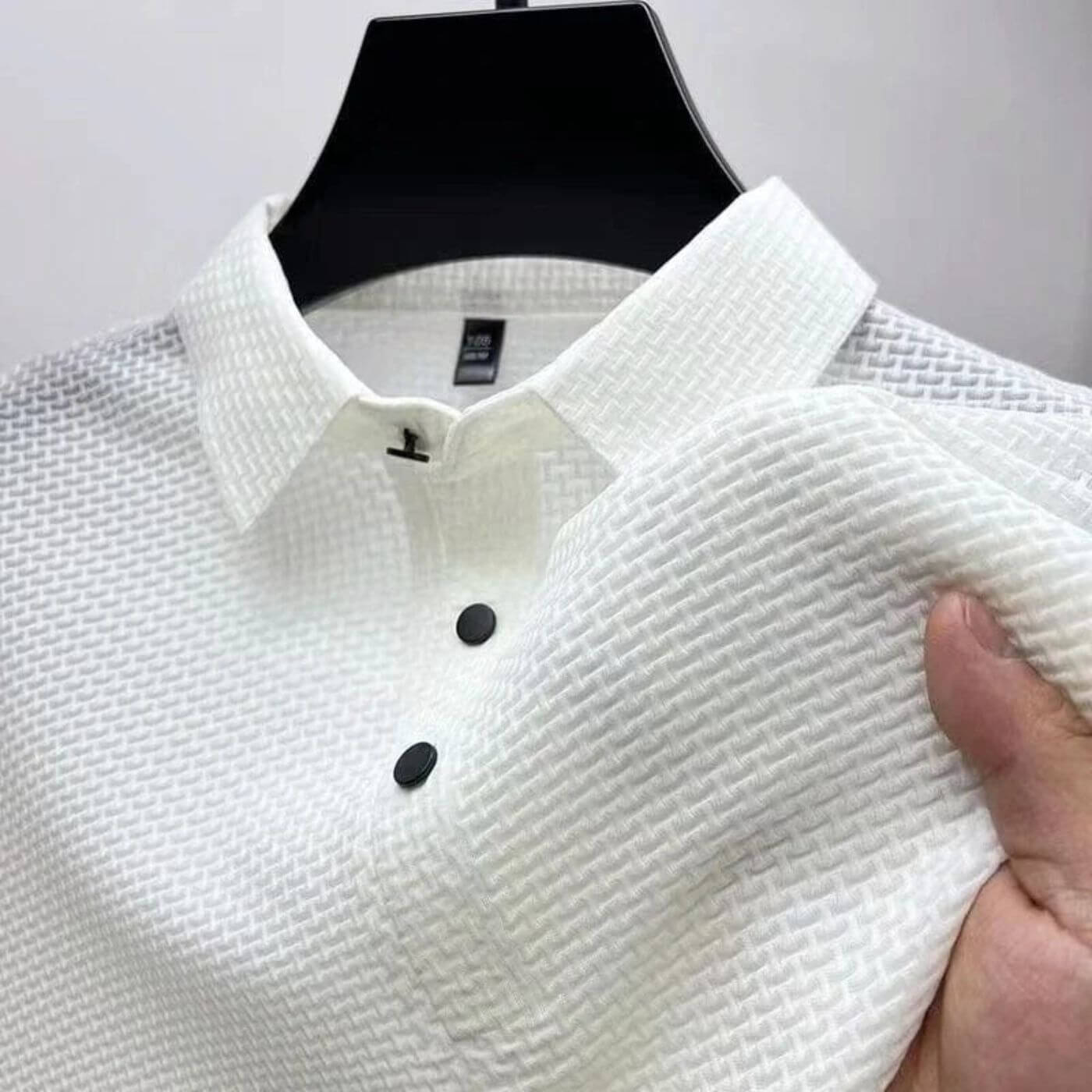 Carl™ | Polo Élégant en Maille Respirante