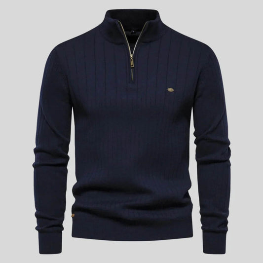 Fré™ | Pull à Demi-Zip en Laine
