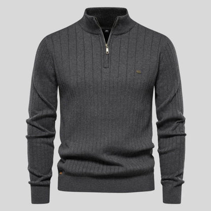 Fré™ | Pull à Demi-Zip en Laine